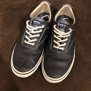 Leather Sperrys